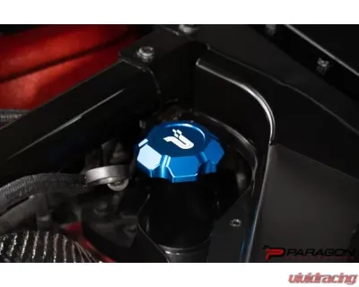 Paragon Performance Oil Cap Chevrolet C8 Corvette 2020-2024 - PP-P0010A-A-BLU-EN